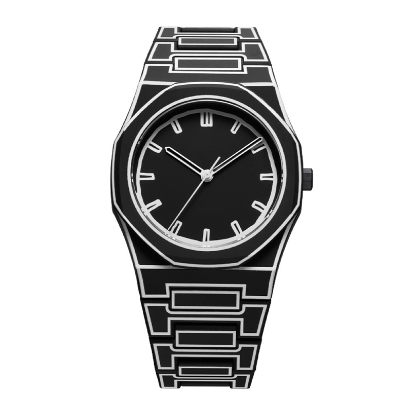 D1 Milano Style 2D Sketch Comic Unisex Watch